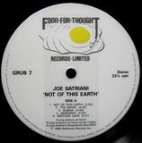 Joe Satriani ‎– Not Of This Earth (LP)