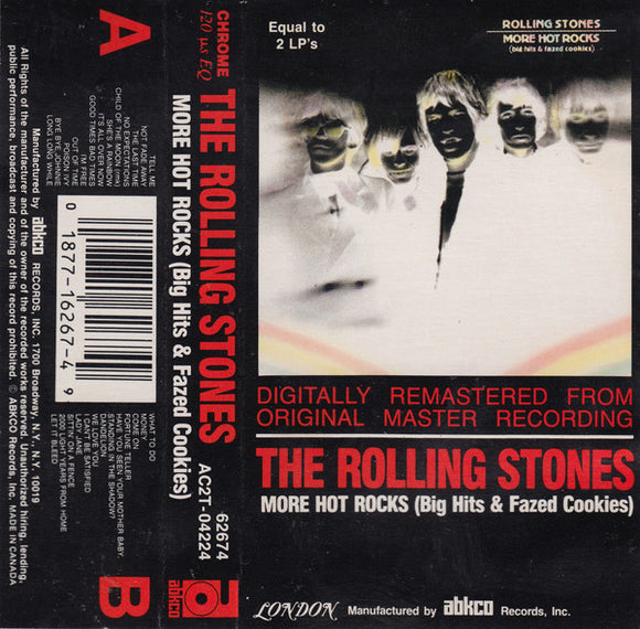 The Rolling Stones - More Hot Rocks (Big Hits & Fazed Cookies) (Cassette)