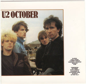 U2  - October (CD)