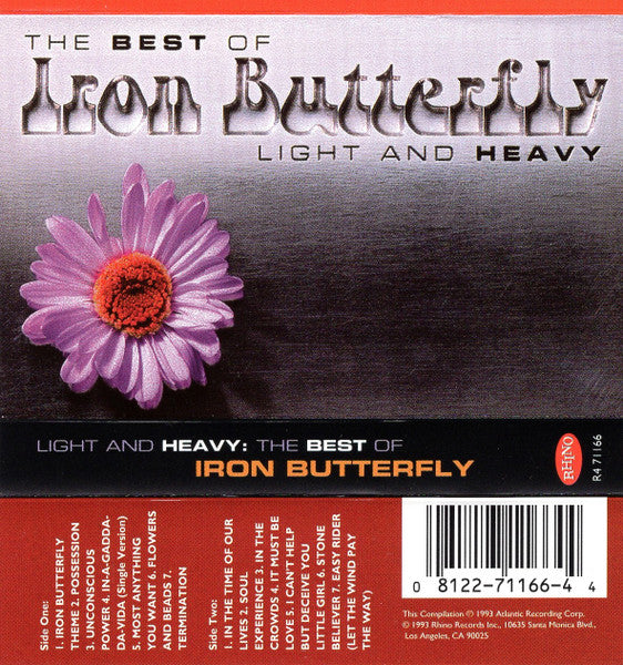 Iron Butterfly – Light And Heavy: The Best Of Iron Butterfly (Cassette)